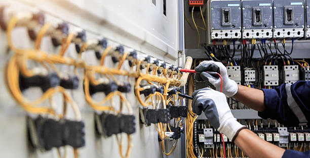 Professional Electrician technician working in Prospect, PA
